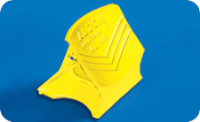 4012-04 Wheel Chocks 
Aldon® Ductile Iron Wheel Chock for Truck and Trailer
Block Width 10" x Length 10 1/2" x Height 10 3/4" 
Weight 27 lbs. 
For maximum tire dia. 38" 
Powder-coated safety yellow.