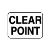 4015-36 Signs - Railyard 
Clear Point - Aluminum 12" x 15" x .080"